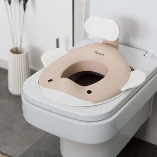 Kindsgut Baby Jem Kleinkinder-Toilettensitz mit Griffen Beige