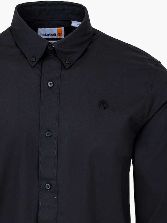 Long Sleeve Shirt in Regular Fit Black