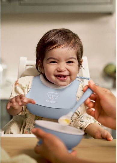 BabyBjorn Детска Купа за Хранене от Пластмаса Син 2бр