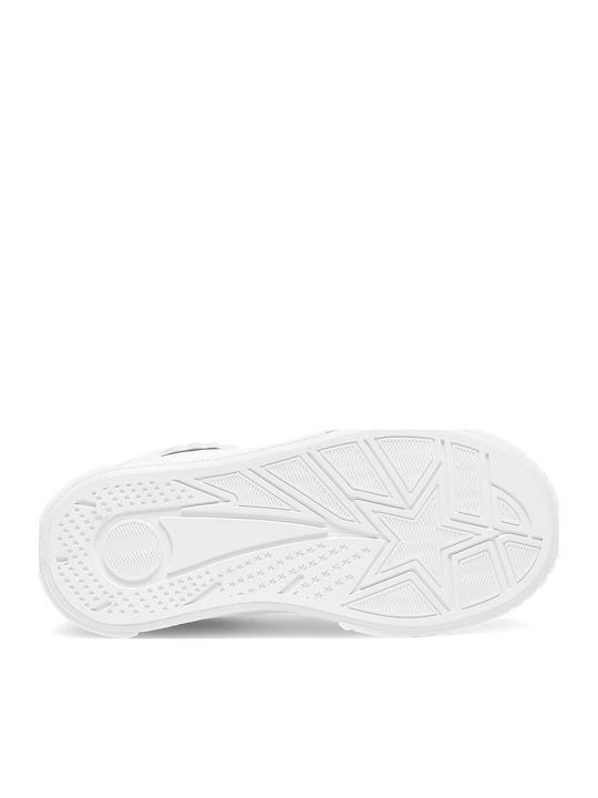 Kinder Sneakers Hoch Weiß