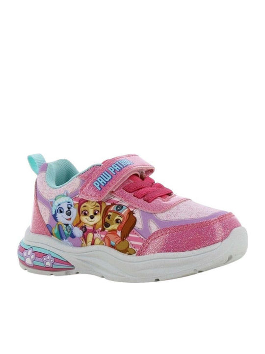 Kids Sneakers Anatomic with Scratch & Lights Fuchsia