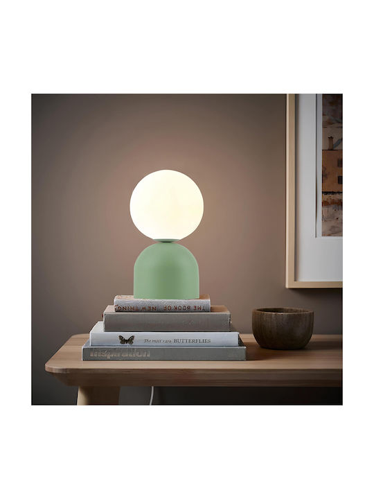 Megapap Albus Lustră Decorativă cu Soclu pentru Bec E14 Verde