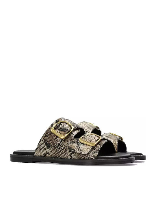 Leather Women's Flat Sandals