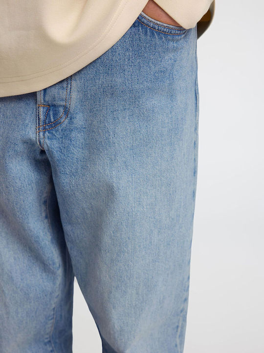 Men's Jeans Pants with Regular Tapered Fit Blue