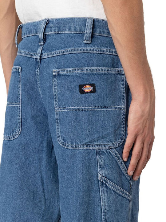 Garyville Ανδρικό Παντελόνι Τζιν με Regular Straight Εφαρμογή Classic Blue