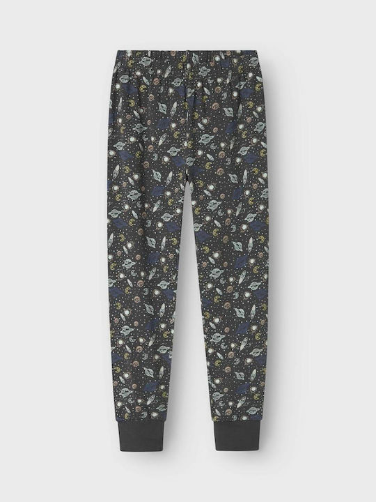 Name It Pijama pentru copii De iarnă Din bumbac Forged Iron
