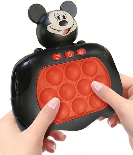Παιχνίδι Ταχύτητας Mickey Pop It Ηλεκτρονικό Αντιστρές Aa726 Μαύρο