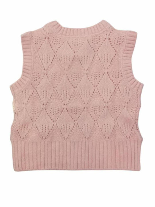 Παιδική Καζάκα Αμάνικη Pink