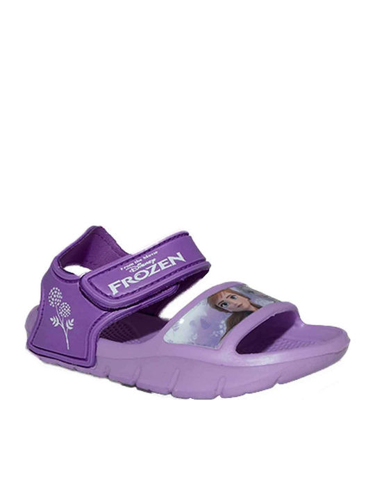 Frozen Children's Beach Shoes Purple