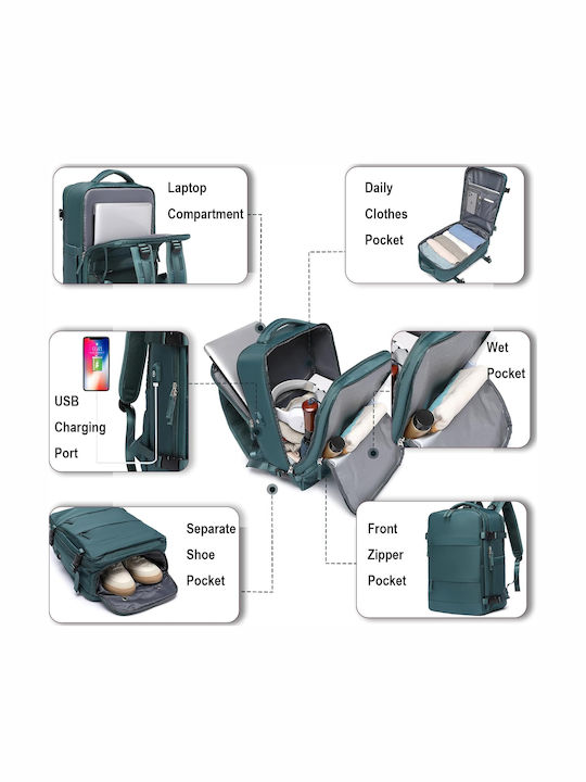 Backpack Αδιάβροχο Πράσινο