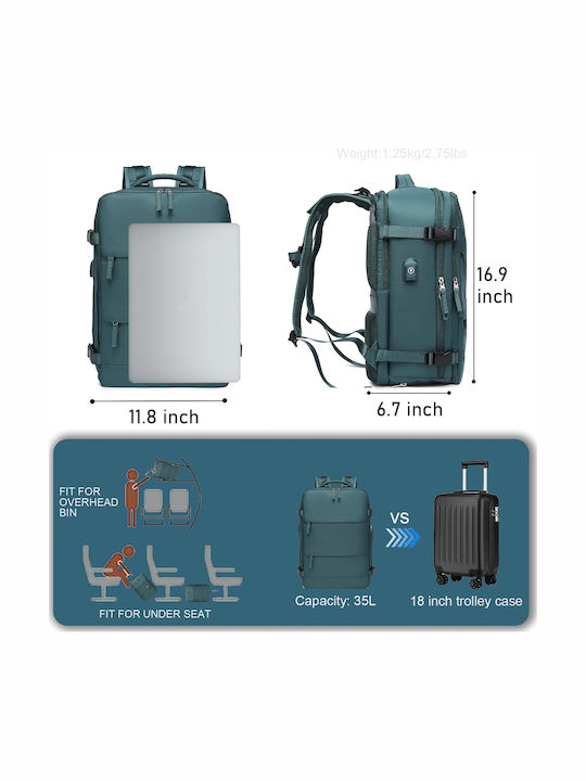 Backpack Αδιάβροχο Πράσινο
