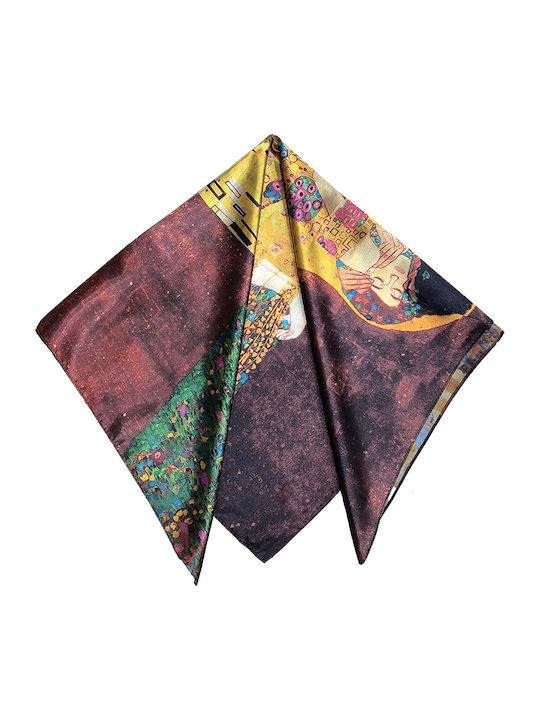 Gift-Me Women's Silk Scarf Yellow