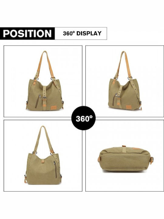 Women's Bag Backpack Khaki