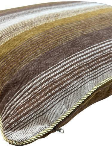Linea Home Διακοσμητική Μαξιλαροθήκη Grove από Βελούδο Μπεζ 65x65εκ.