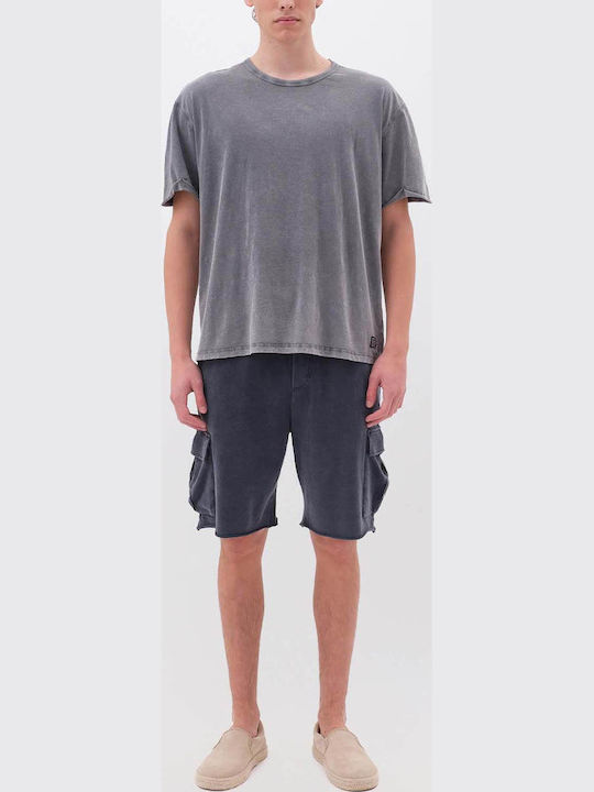 Ανδρική Βερμούδα Cargo Vintage Blue