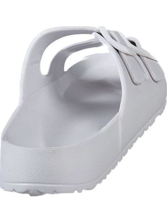 Women's Slides White