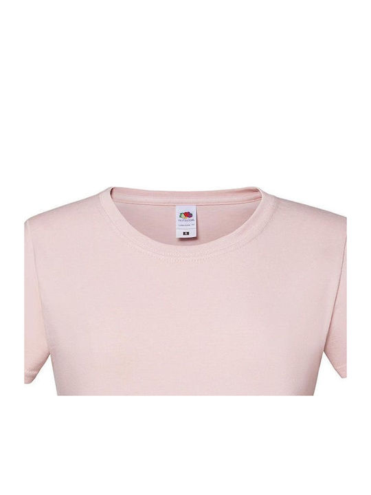 Fruit of the Loom Werbe-T-Shirt Powder Rose