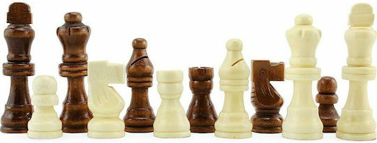 Platinum Games Holz-Schachfiguren 10.1cm