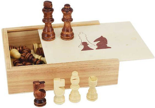 Platinum Games Wooden Chess Pawns 7.7cm