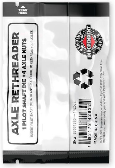 Independent Axle Rethreader + 4 Axle Nuts