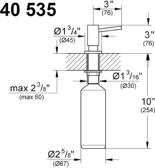 Grohe Εντοιχιζόμενο Γκρι Grohe Εντοιχιζόμενο Γκρι