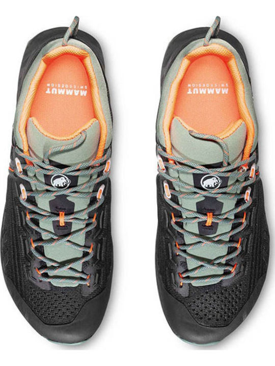 Mammut Alnasca Knit Iii Γυναικεία Ορειβατικά Παπούτσια Μαύρα