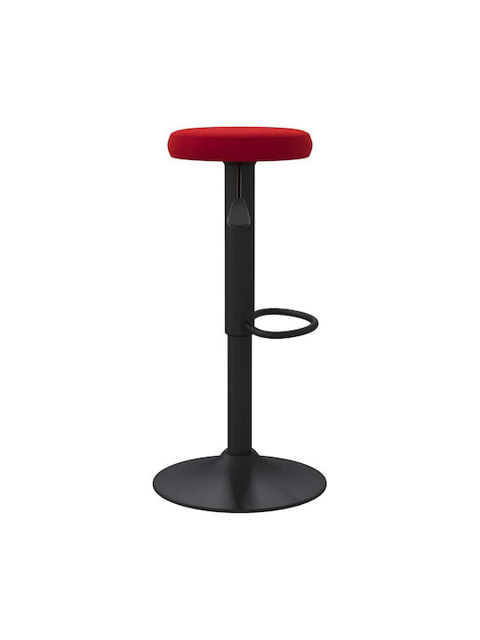 Hocker Bar mit Höhenverstellbar Bordeaux 2Stück 31x31x58-78cm