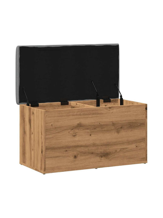 vidaXL Dekorative Truhe Hölzernes Braun 82x42x45cm