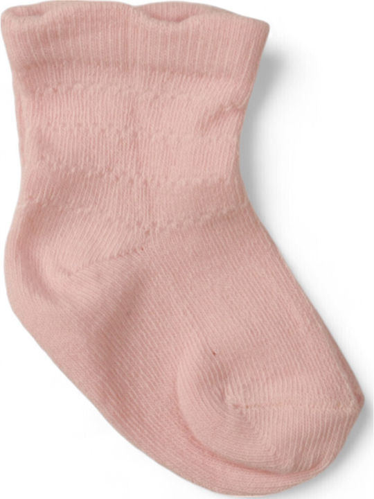 Biorganic Παιδικές Κάλτσες Grey & Pink 2 Ζευγάρια