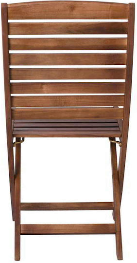 Outdoor Chair Wooden Spot Acacia 43x54x90cm