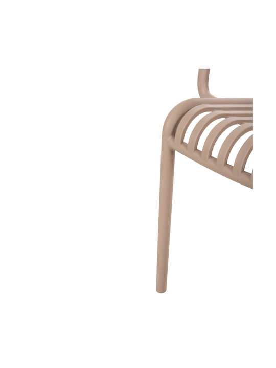 Gartenstühle Polypropylen Convee Cappuccino 55x52x79cm