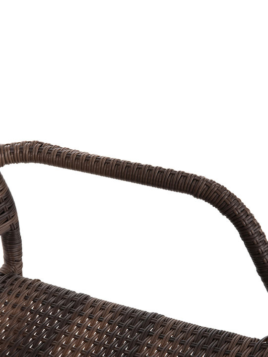 Scaun De Exterior Rattan Morner Maro 55x58x87cm