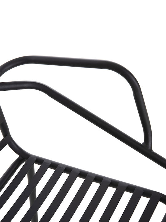 Scaun De Exterior Metalic Free Negru 61x53x87cm
