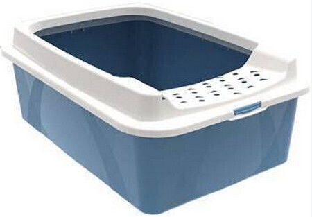 Rotho My Pet Bonnie Eco Λεκάνη Γάτας Μπλε Μ56 x Π17 x Υ40cm