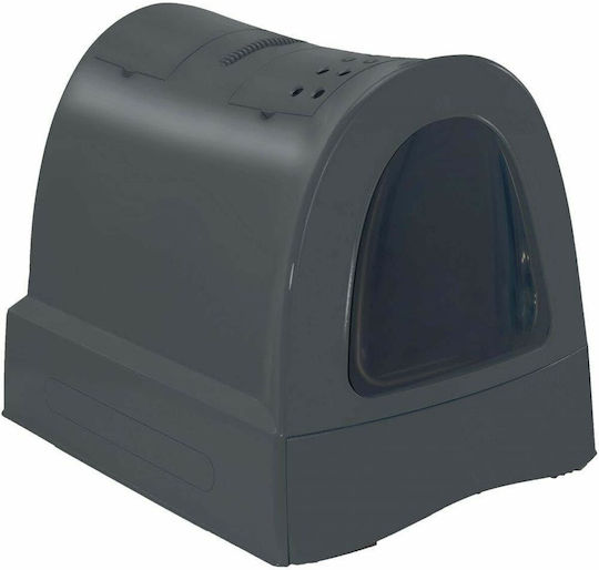 Imac Zuma Cat Toilet Closed with Filter Black L56 x W40 x H42.5cm