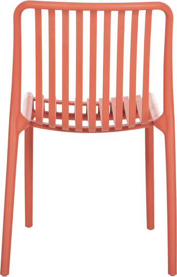 Outdoor-Stuhl Polypropylen Convee Red 48x52x79εκ.