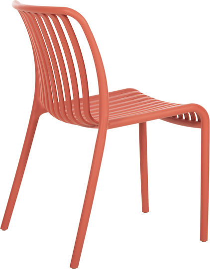 Outdoor-Stuhl Polypropylen Convee Red 48x52x79εκ.