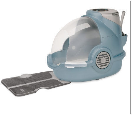 Kerbl Oster Bionaire Cat Toilet Closed with Filter Blue L60.9 x W35.6 x H45.7cm