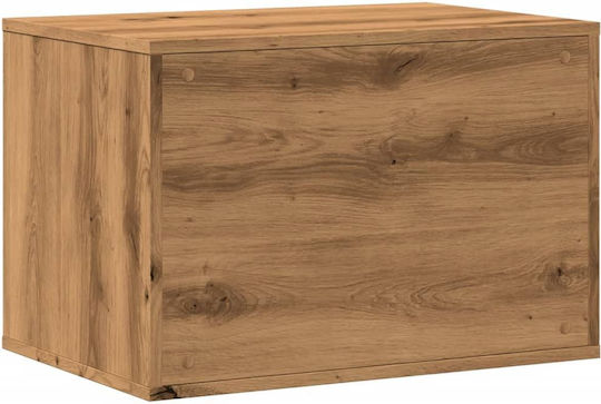 vidaXL Zaun Katzentoilette Geschlossen Braun L60 x B40 x H40cm