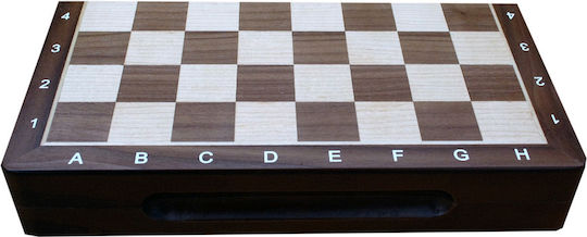 Chess Set Medium Șah din Lemn cu Pioni 28x28cm