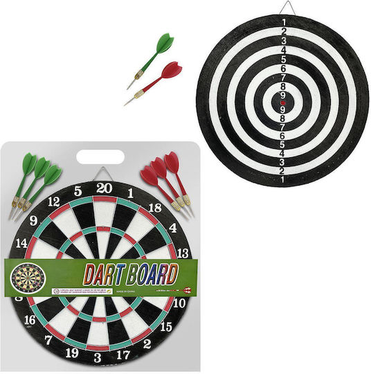 ToyMarkt Σετ με Στόχο & 1 Στόχος 37cm με 6 Βελάκια