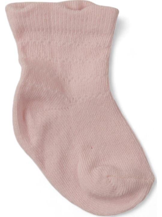Biorganic Παιδικές Κάλτσες White & Pink 2 Ζευγάρια