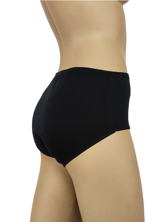High Waist Women's Slip MultiPack Black 10 PACK