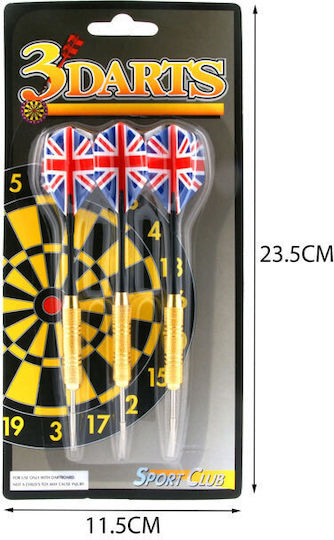 Hard Tip Darts Set 3pcs