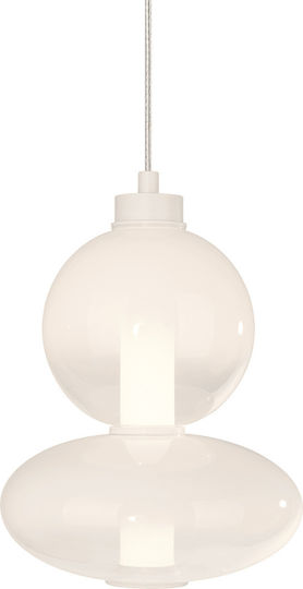 Eko Light Κρεμαστό Φωτιστικό Λευκό LED