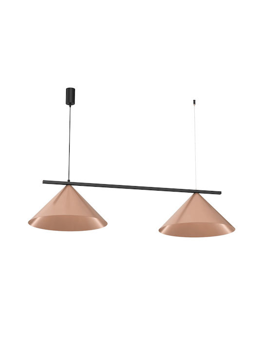 Eko Light Κρεμαστό Φωτιστικό Χάλκινο με Ντουί GX53
