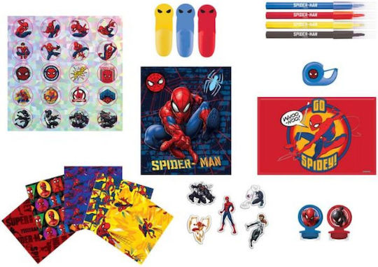 Spiderman Malsets 32x25cm 25Stück