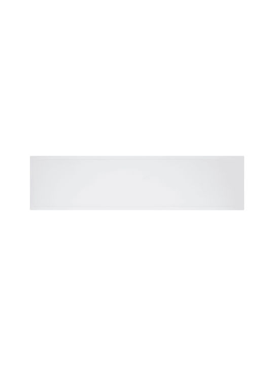 Eko Light Παραλληλόγραμμο Χωνευτό LED Panel 40W με Φυσικό Λευκό Φως 4000K 120x30εκ.