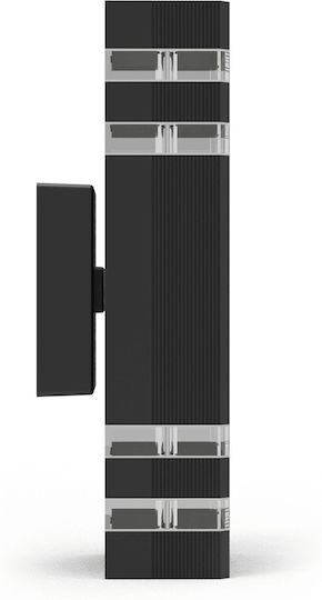 Eko Light Wandmontiertes Außen-Spotlight GU10 IP54 Doppelstrahl
