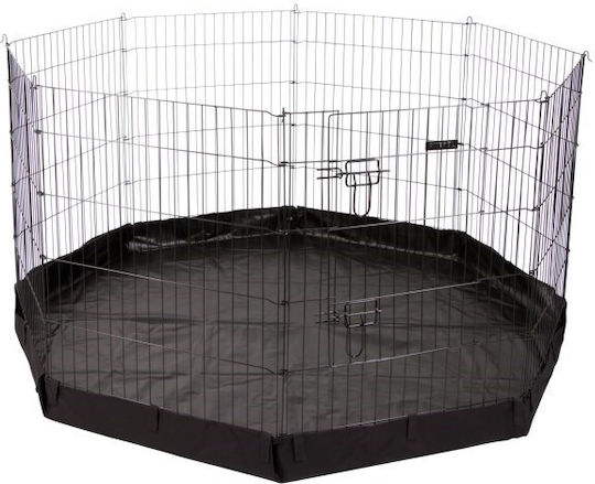 Kerbl Park Dog made of Metal in Black Color 57 x 78cm